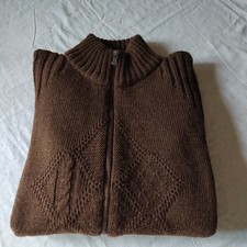 Cardigan full zip lana uomo unisex Versace Jeans Couture Y2K Made in italy logo