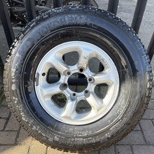 Alloy Wheel With Tyre / See Description for Mitsubishi PAJERO V26WG MK2 2.8T