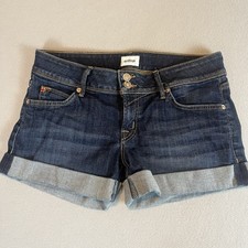Hudson Croxley Shorts 26 Icon Dark Wash Denim...