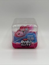Zuru Robo Alive Robo Fish Pink Water Activated Swims Like A Real Fish