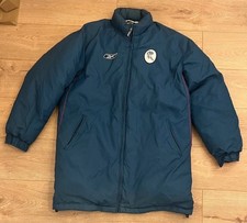 Bolton Wanderers Knee-Length Padded Bench Coat, Large , 2003-2004 Season  VTG