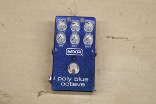 MXR M306 Poly Blue Octave Effects Pedal Blue