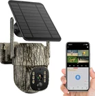Solar 4G LTE Cellular Security Camera Outdoor No WiFi Night Vision with SIM Card