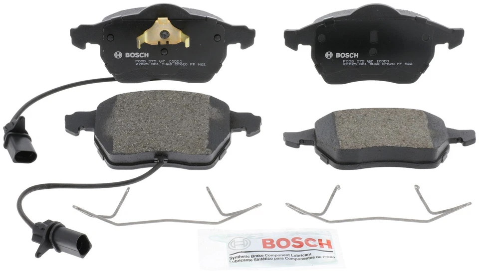 Bosch QuietCast Ceramic Brake Pad and Rotor Kit For 2005-2006 Audi A4 - Image 2 of 4