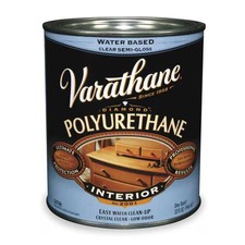 Varathane Polyurethane, Clear, Semi-Gloss, 1 gal. 200131 Varathane 200131 1 gal