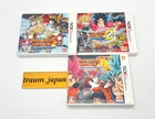 Dragon Ball Heroes Ultimate Mission 1 & 2 & X 3Games set Nintendo 3DS Tested