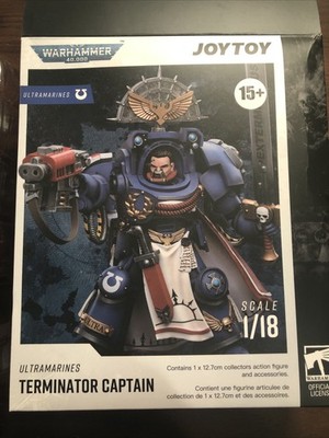 JoyToy Warhammer 40K Ultramarines Terminators CAPTAIN 1/18th Action Figure