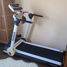 Reebok i-Run 3 Folding Treadmill - Black/White (RVIT-10121WH)