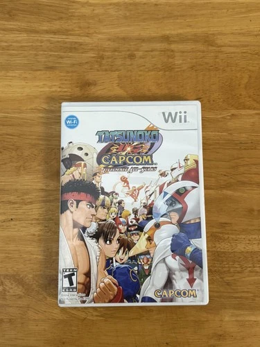 Tatsunoko Vs Capcom Ultimate All Stars Nintendo Wii Game CIB Fighting T Capcom