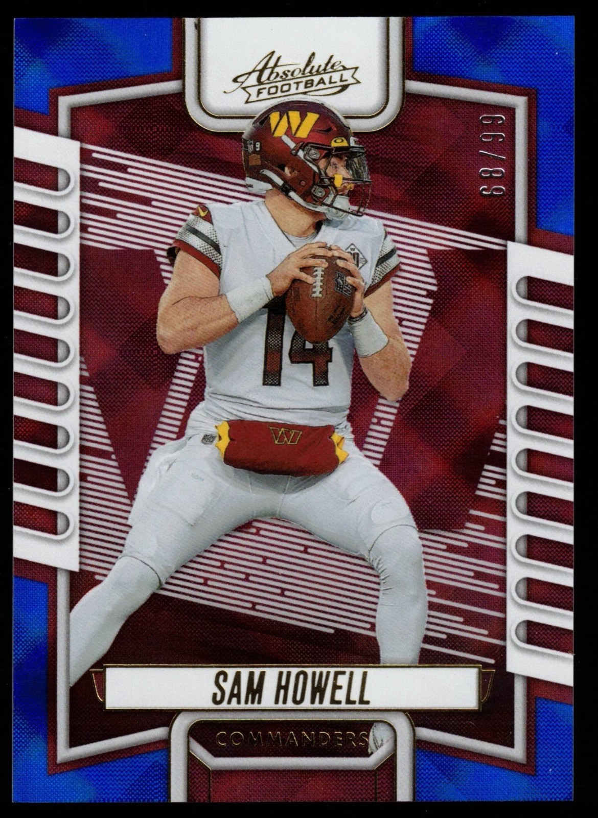 Sam Howell - 2023 Panini Absolute Blue Diamonds /99 #29 FREE SHIPPING!!