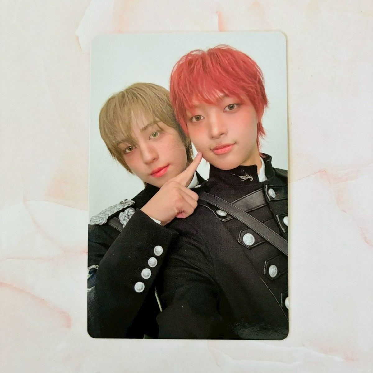 &TEAM We on Fire 3rd EP SOLO edition UNIT photo card andteam