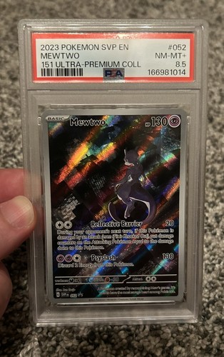 Mewtwo graded PSA 8.5 for sale on eBay