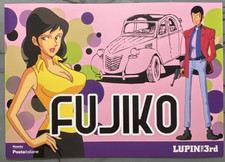 ITALIEN Lupin III Fujiko Postkarte/Block/Gedenkzettel Erinnofilia 2025