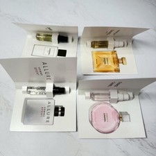 Chanel Perfume Sample Set 4pcs Unused Mini Size Rare Official Japan