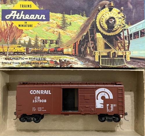 Coche de carga Athearn/L&S Hobby 40’ escala HO. Conrail #157908. | Condition: Used