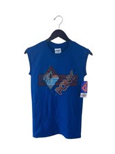 vintage PONY muscle tank shirt mens size small deadstock NWT 90s made in USA