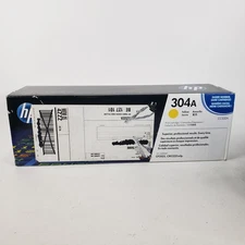 HP CC532A 304A Toner Cartridge Yellow Only Brand New Sealed Printer Toner