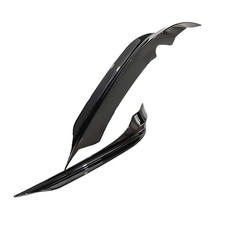 Front Spoiler Ecken Flaps Splitter f�r BMW 3 E90 E91 LCI ohne M Paket Sto�stange