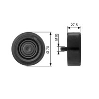 Umlenk FÜHrungsrolle Keilrippenriemen Gates T36206 FÜR Hyundai KIA