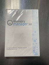 Scrapbooking Software Memory Manager 3.0 Photo Organizer New In Plastic