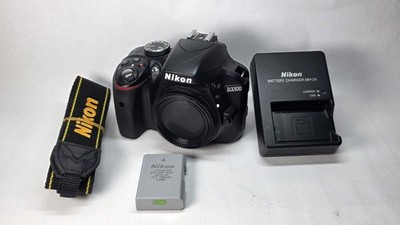 Nikon D3300 24.2MP, Spiegelreflexkamera Body/Gehäuse, erst ca. 4851 Auslösungen