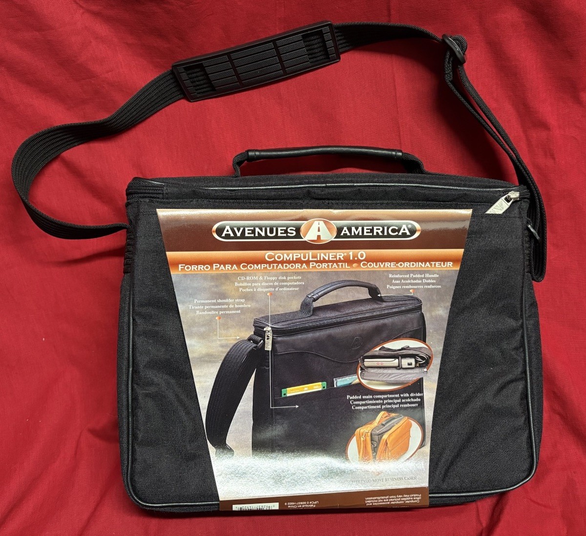 Avenues America Compuliner 1.0 Computer Laptop Tablet Bag Ca