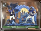 2024 PANINI CLEARLY DONRUSS #8 DOWNTOWN! DUOS MARK ANDREWS & LAMAR JACKSON SSP!