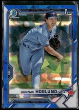 2021 Bowman Draft Sapphire Edition #BDC-78 Gunnar Hoglund