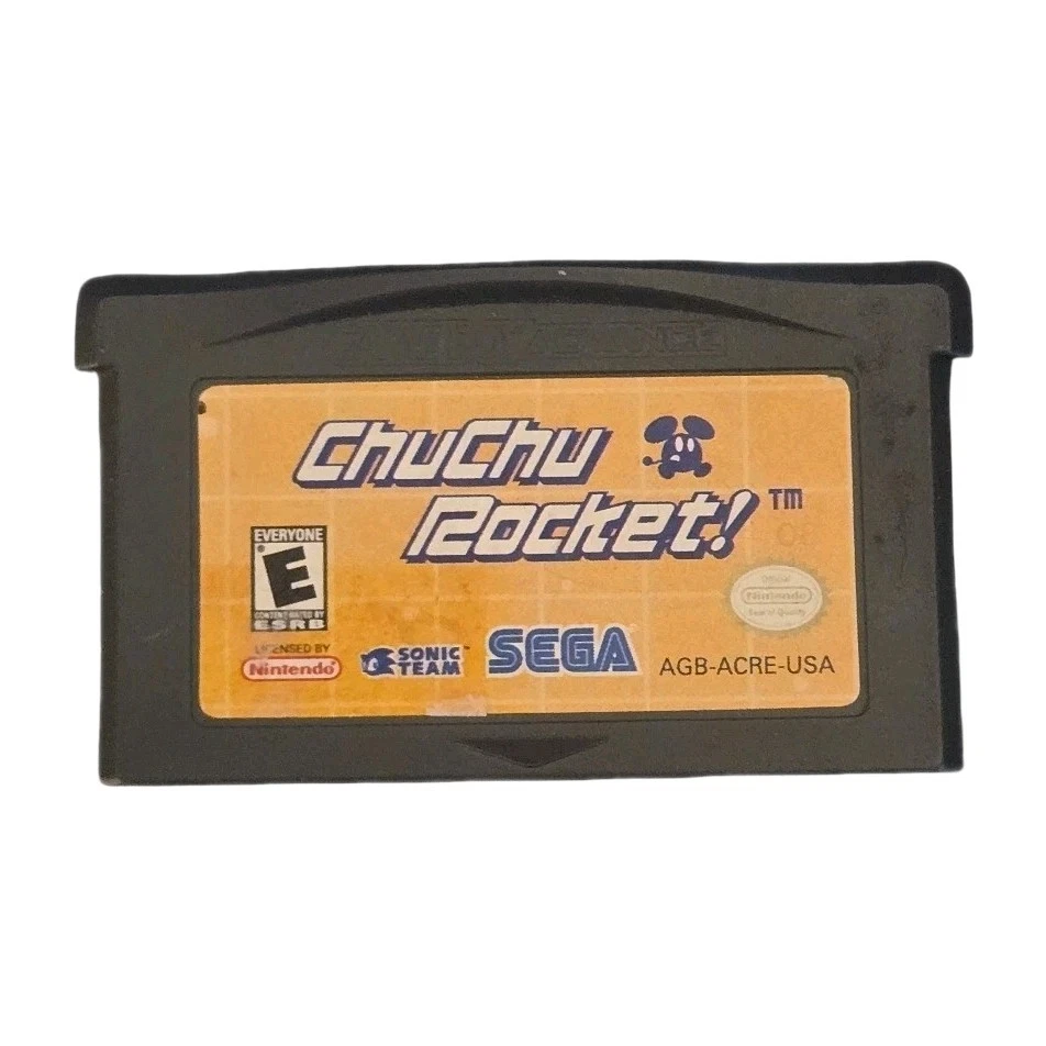 Jeu Game Boy Advance ChuChu Rocket! - Version Française, Sorti En 2003 - En Bon état