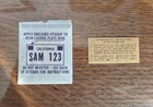 NOS 1964 64 California CA License Plate YOM Year Sticker 8734792 — photo 3
