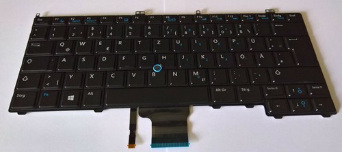 NEW DELL E7240 E7440 GERMAN KEYBOARD NO BACKLITE NSK-LD0UG 0G 0NM7G5 ...