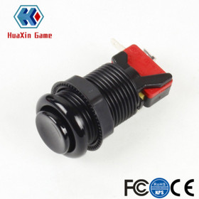 7 x MIX color HAPP LONG ARCADE PUSH BUTTON , JAMMA, MULTICADE with micro switch