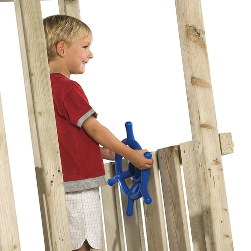 Children's toy ship's wheel - climbing frame, playhouse, treehouse role-play toy - Picture 2 of 3