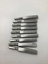 (QTY 9) Wood Lathe Square Rectangular Cutting Tool Bit Bar Fly Cutter Mill