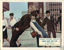 JOE BROWN UNA STUBBS THREE HATS FOR LISA 1965 LOBBYCARD