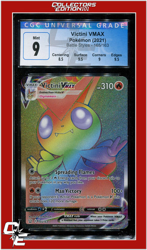 Victini VMAX graded CGC 9 for sale on eBay