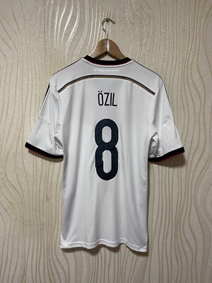 GERMANY 2014 2015 HOME SHIRT JERSEY ADIDAS M35022 sz M MEN #8 OZIL