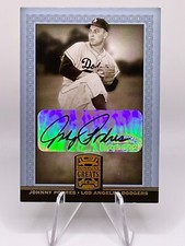 Johnny Podres 2005 Donruss Greats Gold Holofoil Autograph #45 Dodgers