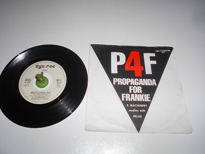 P4F - Medley Relax (1986) Vinyl 7` inch Single Vg ++