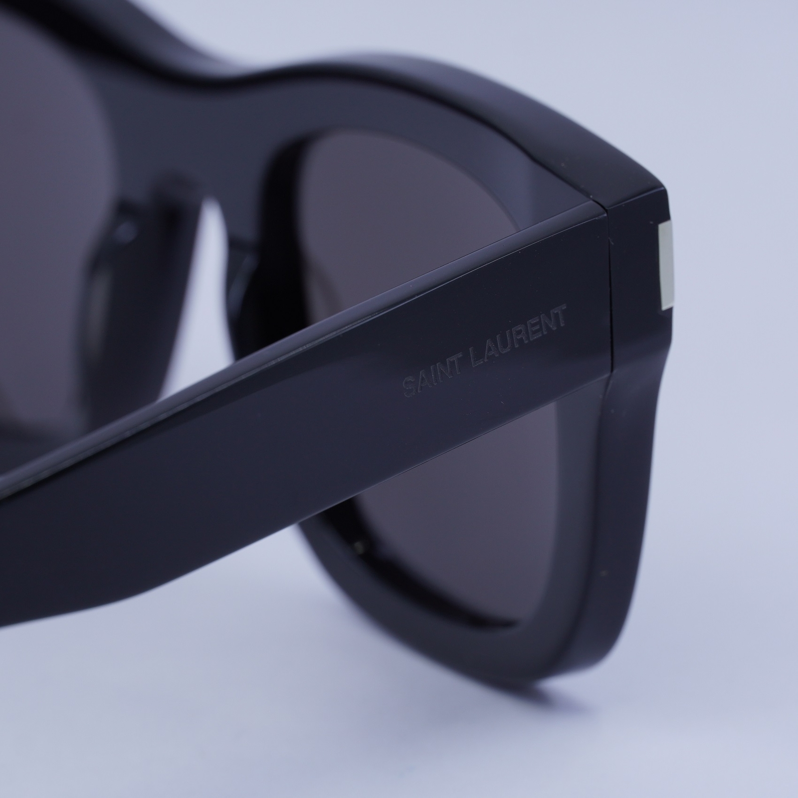 Occhiali da sole Saint Laurent SL650 MONCEAU 001 nero nero 55 24 150 nuovi autentici