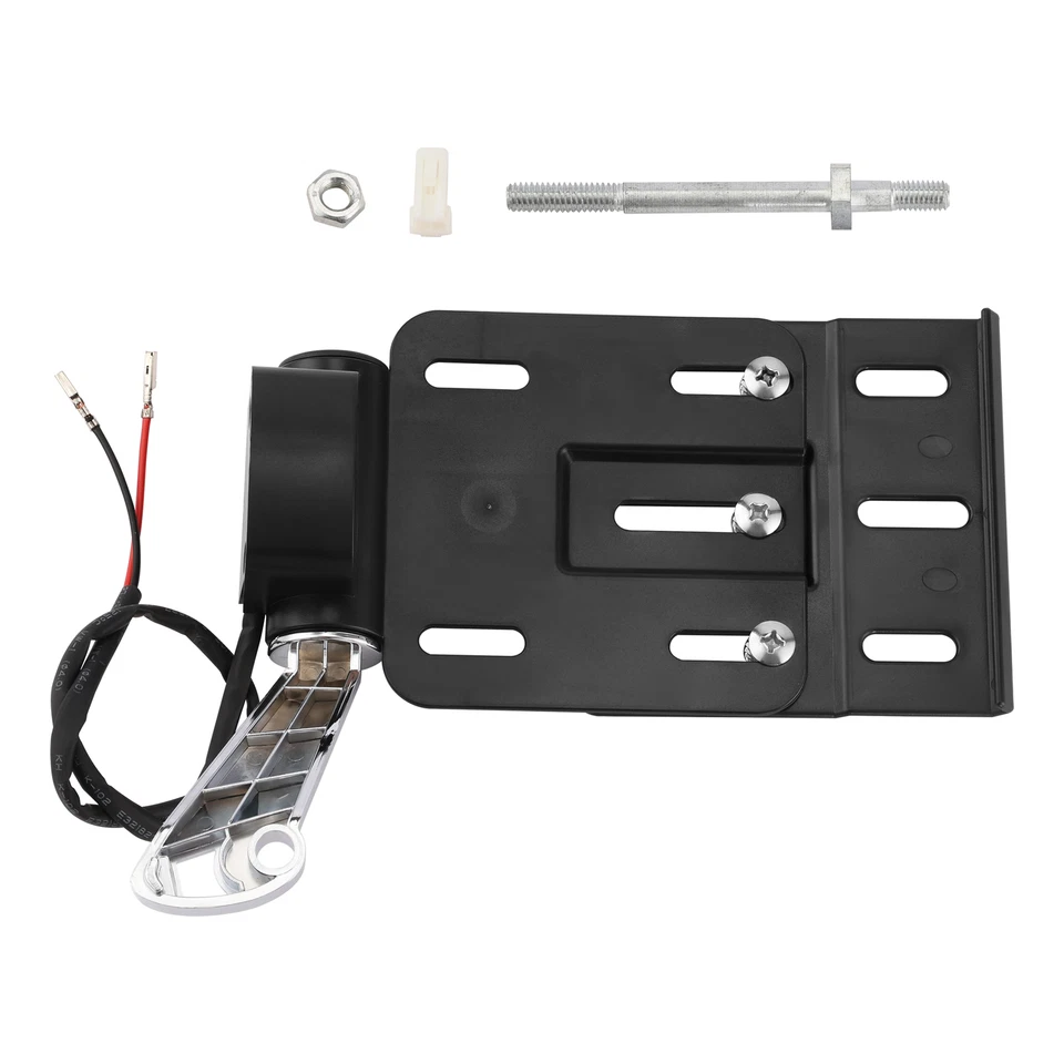 Side License Plate Bracket Mount w/ Light Fit For Harley Sportster XL1200 04-16 - Image 2 of 4