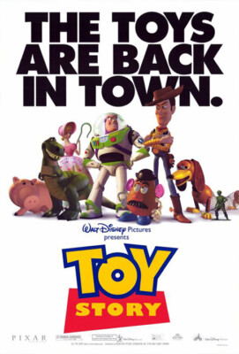 Toy Story (1995) Movie Poster Version A, Original, SS, Unused, NM