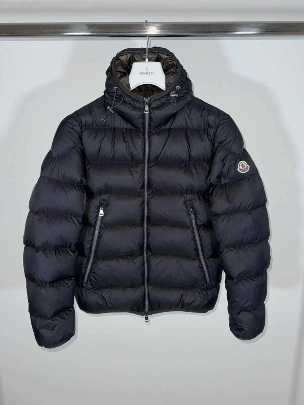 Moncler Chauvon black jacket size 2 for women