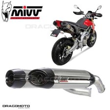 Scarico doppio APRILIA DORSODURO 750 2016 MIVV Suono