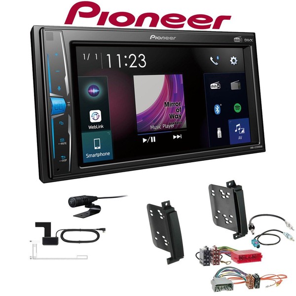 Pioneer Multimedia Autoradio Bluetooth Dab+ FüR Jeep Grand Cherokee IV Ab 2011-image