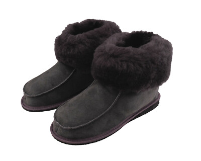 Pantofole IN Pelle Di Agnello - Peter Uomo Pantofole Scarpe Di Cuoio Pelliccia E - Foto 3