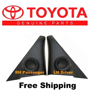 2007-2013 Toyota Tundra Door Panel Tweeter Speaker Trim Driver Passenger OEM - Image 1 of 4