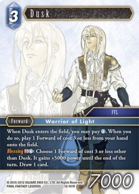 Dusk Foil - 12-101R - NM - Final Fantasy