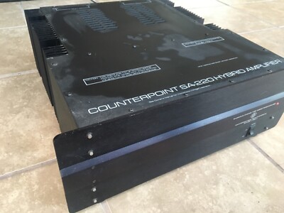 Counterpoint SA-220 Hybrid Power Tube Amplifier Tested Used | eBay