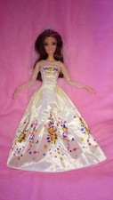 Barbie Teresa Puppen Kleid Hochzeitskleid Prinzessin Ballkleid Brautkleid K72